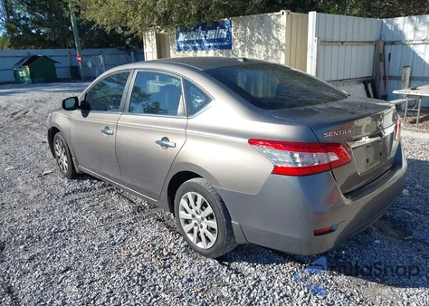 2015 Nissan Sentra Sv z USA, uszkodzony, nr VIN 3N1AB7AP6FL670508